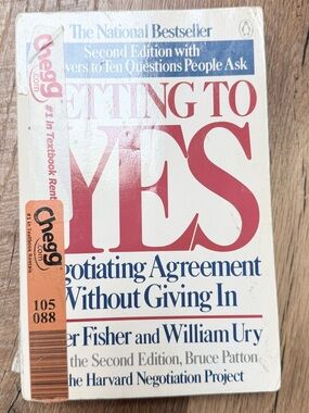 Original Penguin White Book Cover with Red Title and Blue Text